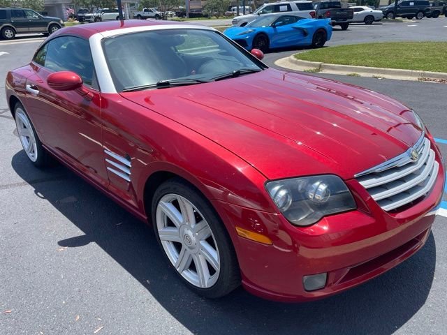 Used 2004 Blaze Red Cryst Chrysler 2DR CPE LIMITED image 1