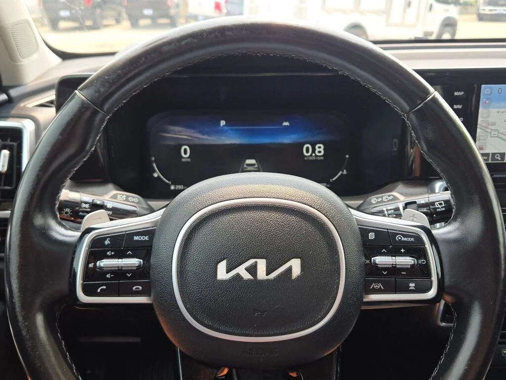 Used 2022 Ebony Black Kia X-Line SX Prestige image 35