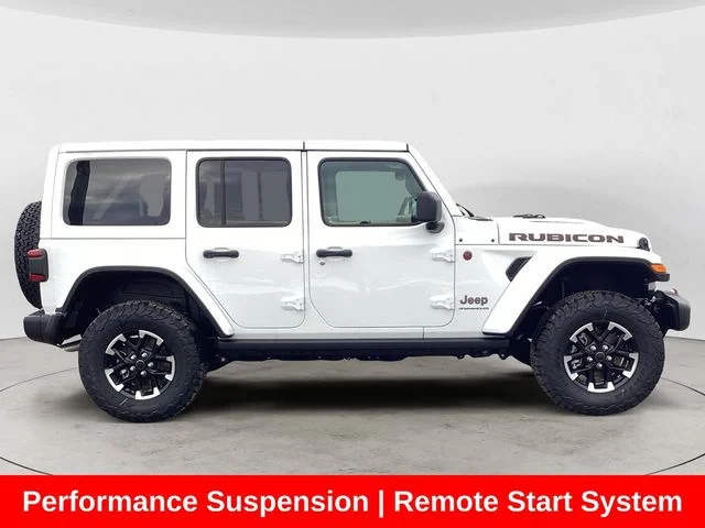 New 2026 Bright White Clearcoat Jeep 4-DOOR RUBICON image 7