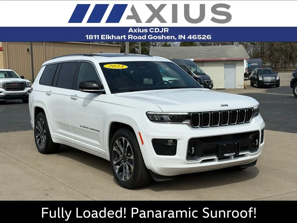 Used 2023 White Jeep Overland image 1