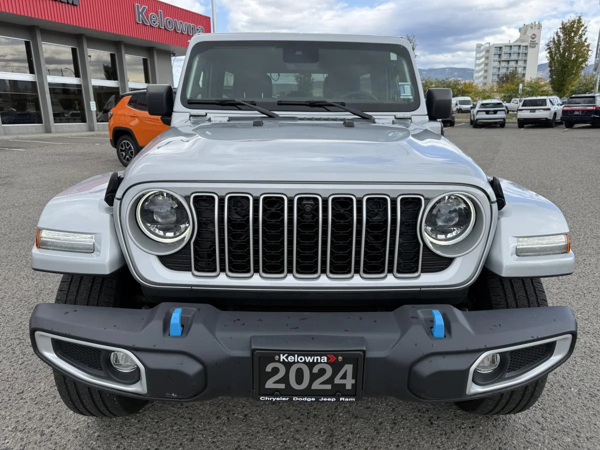 Used 2024 Silver Jeep Sahara 4xe image 2