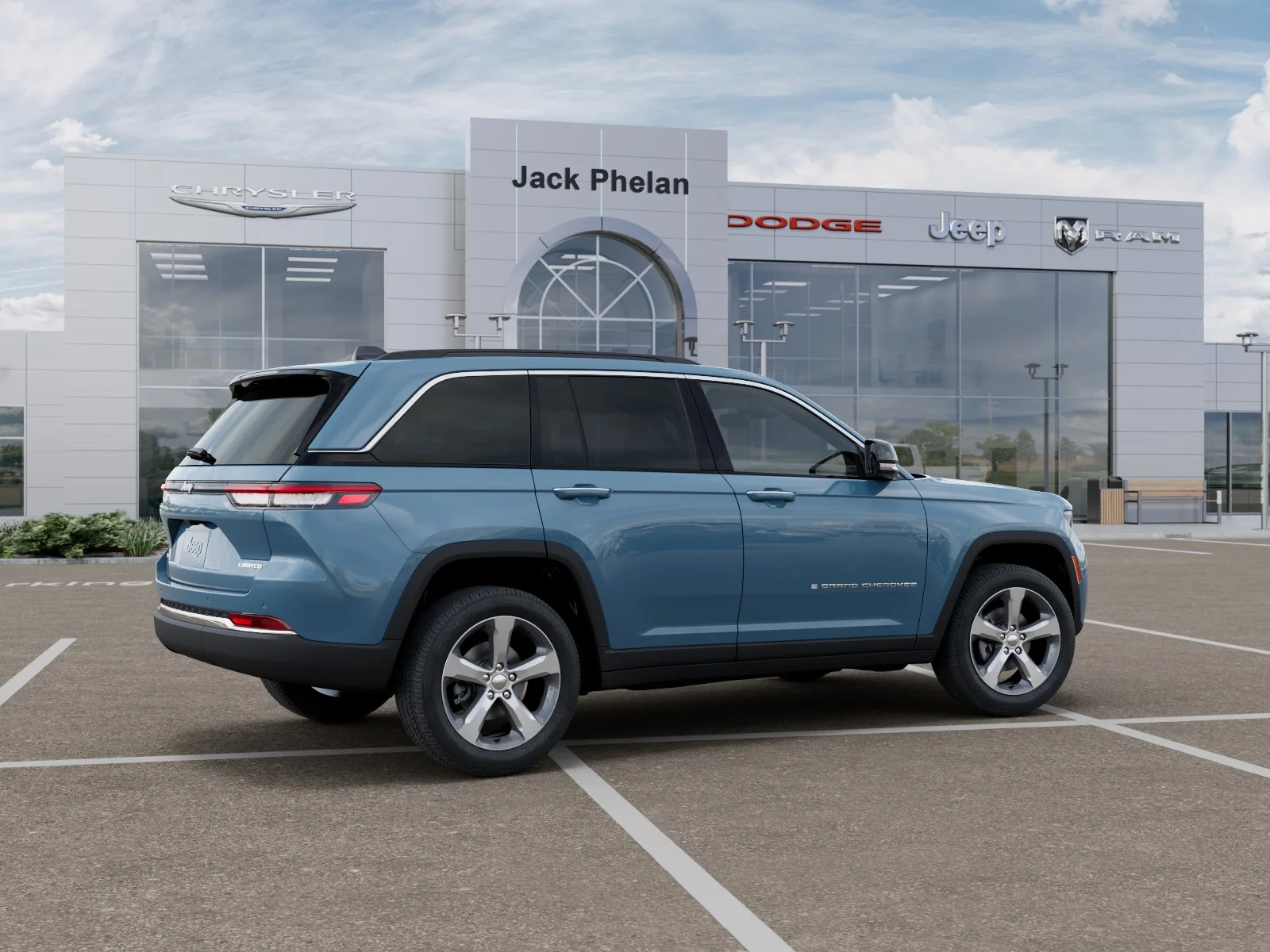 New 2026 Steel Blue Jeep Limited image 4