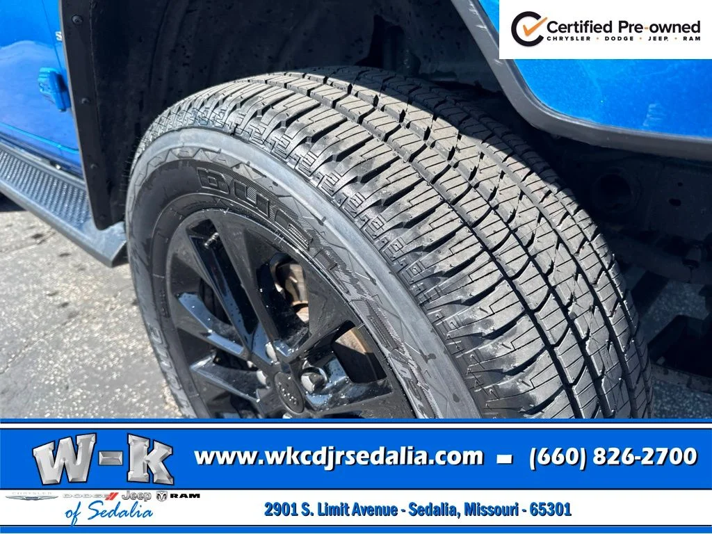 Certified Used 2023 Blue Jeep Sahara 4xe image 4