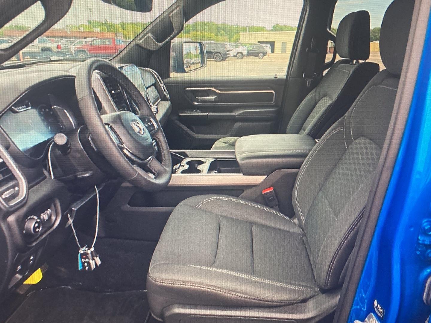 Used 2025 Hydro Blue Pearlcoat Ram Big Horn image 5