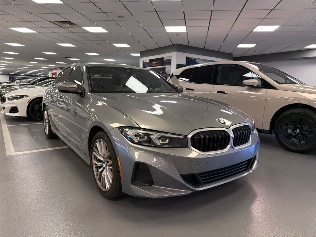 Certified Used 2023 Gray Metallic BMW 330i image 3