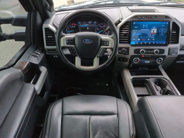 Used 2022 Stone Gray Metallic Ford Lariat image 16