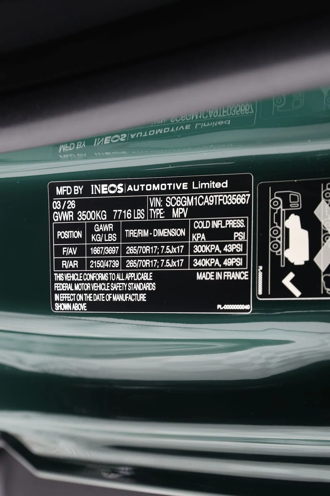 New 2026 Sela Green INEOS Fieldmaster Edition image 21