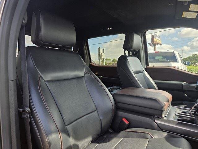 Used 2023 Carbonized Gray Metallic Ford LARIAT image 34