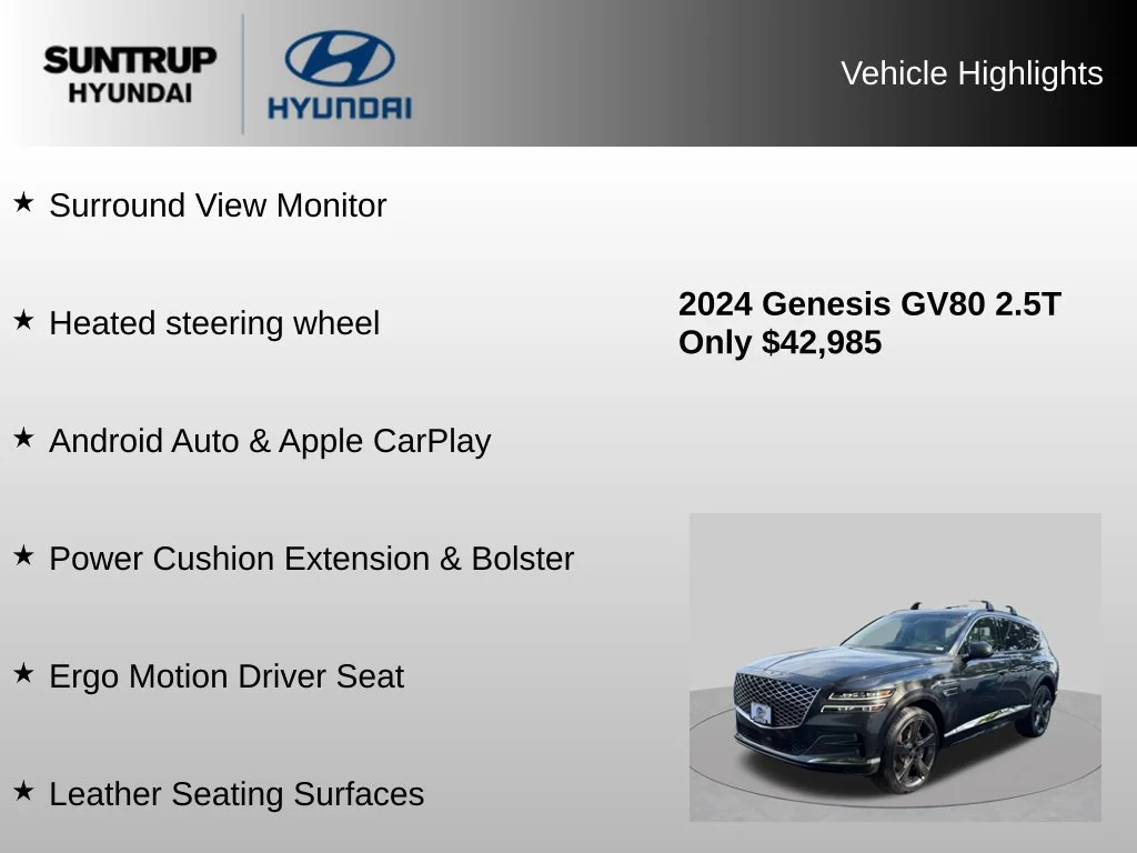 2024 GENESIS GV80 Standard - Photo 39