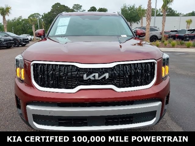 Used 2024 Red Kia EX image 1
