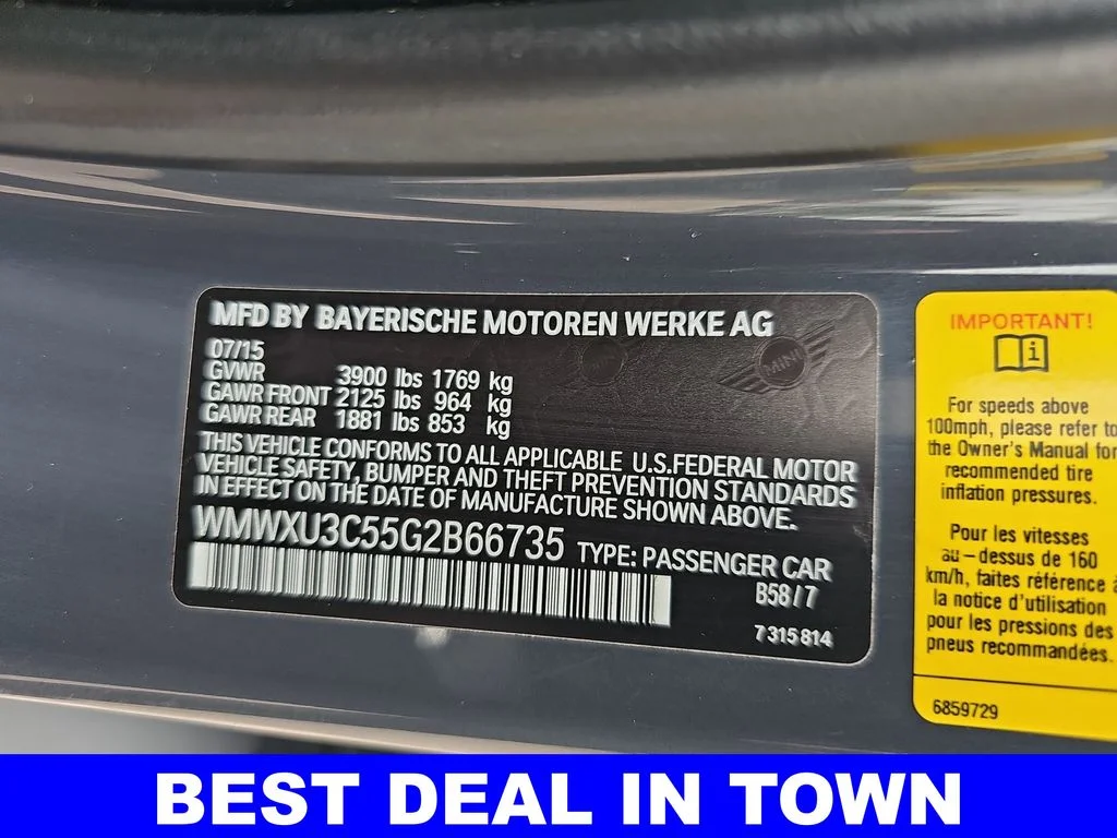 Used 2016 Gray MINI Base image 41