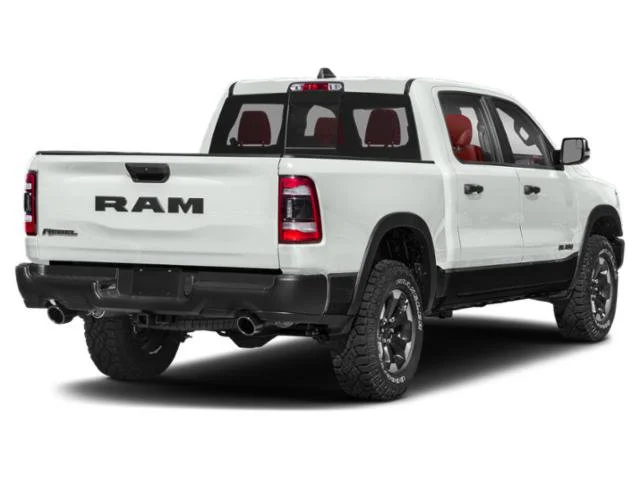 Used 2022 Bright White Clearcoat Ram Rebel image 2