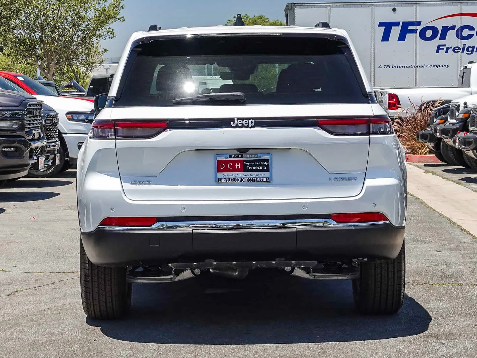 New 2026 Bright White Clearcoat Jeep Laredo image 5