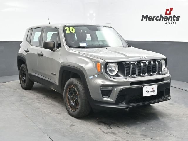Used 2020 Gray Jeep Sport image 1