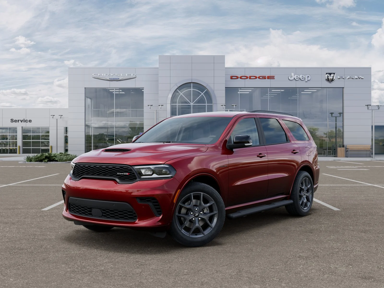 New 2026 Octane Red Pearl-Coat Exterior Paint Dodge GT Plus HEMI V8 image 1