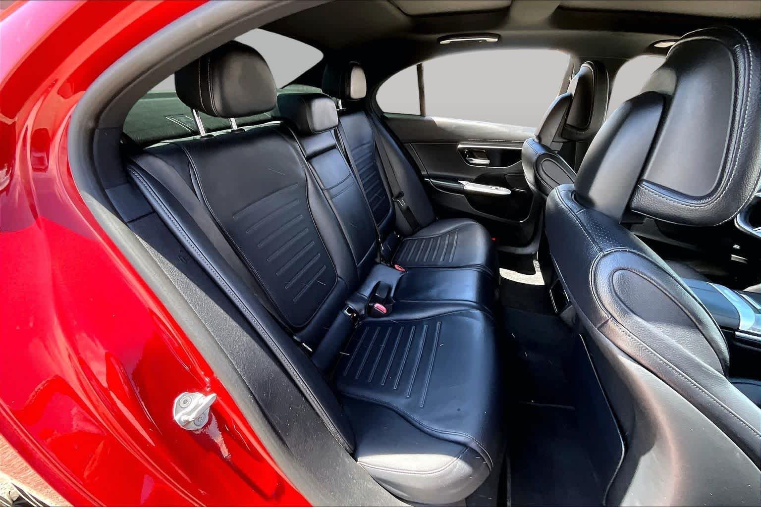 Used 2022 MANUFAKTUR Cardinal Red Metallic Mercedes-Benz C 300 image 19