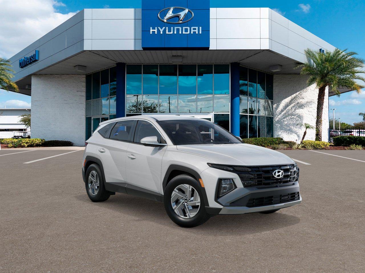 New 2026 Creamy White Pearl Hyundai Blue image 2