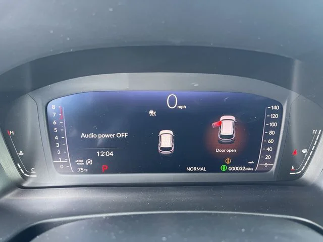 New 2026 Radiant Red Metallic II Honda AWD Touring Blackout image 12