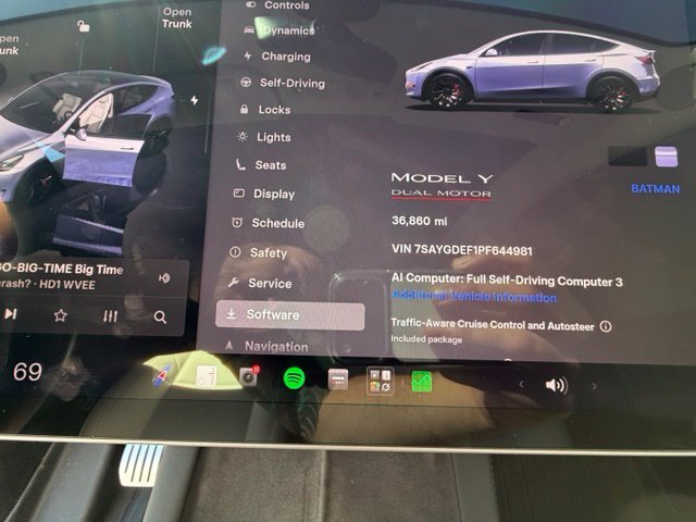 Used 2023 Gray Tesla Performance image 13
