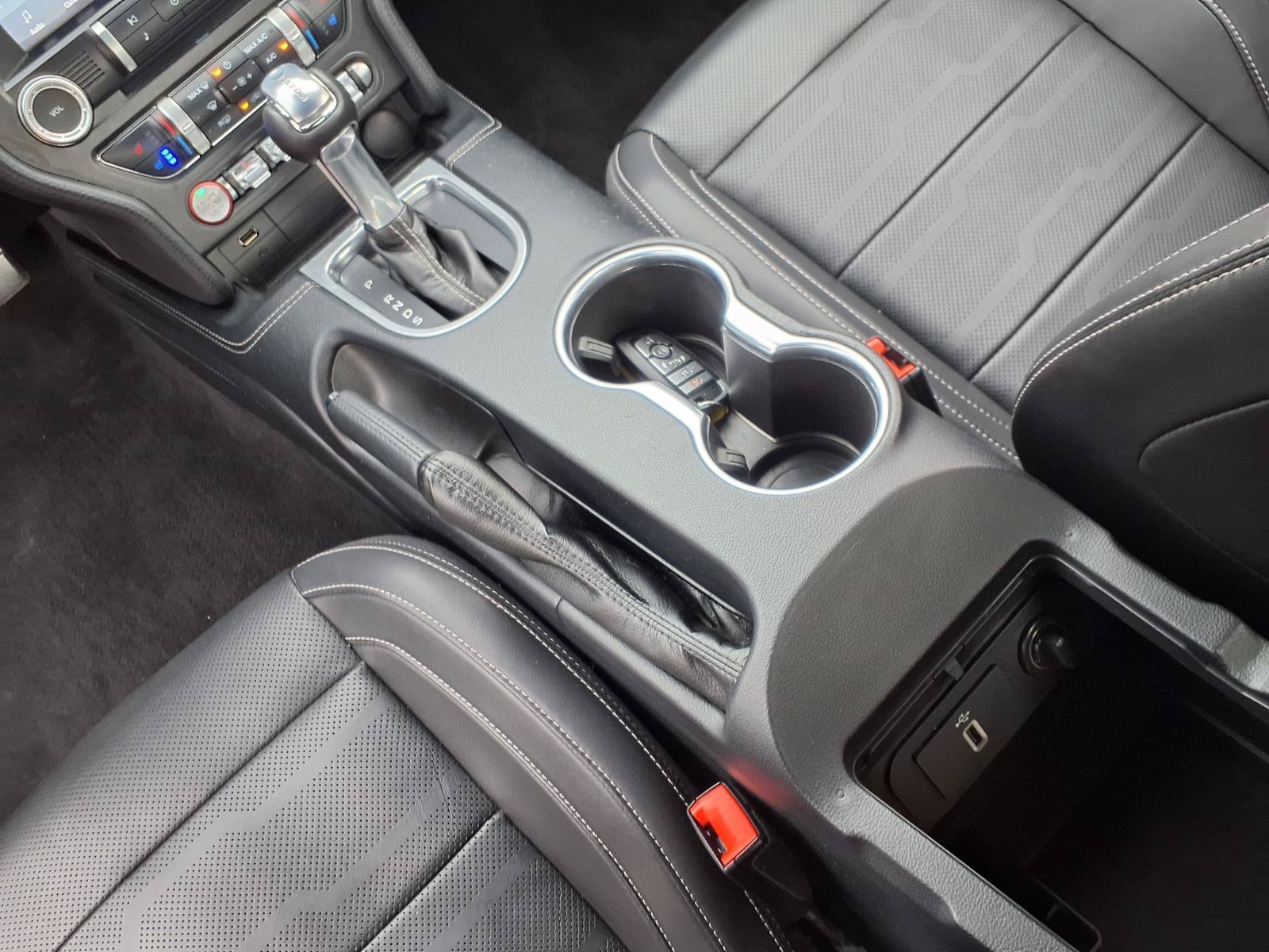 Used 2022 Brittany Blue Metallic Ford EcoBoost Premium image 15