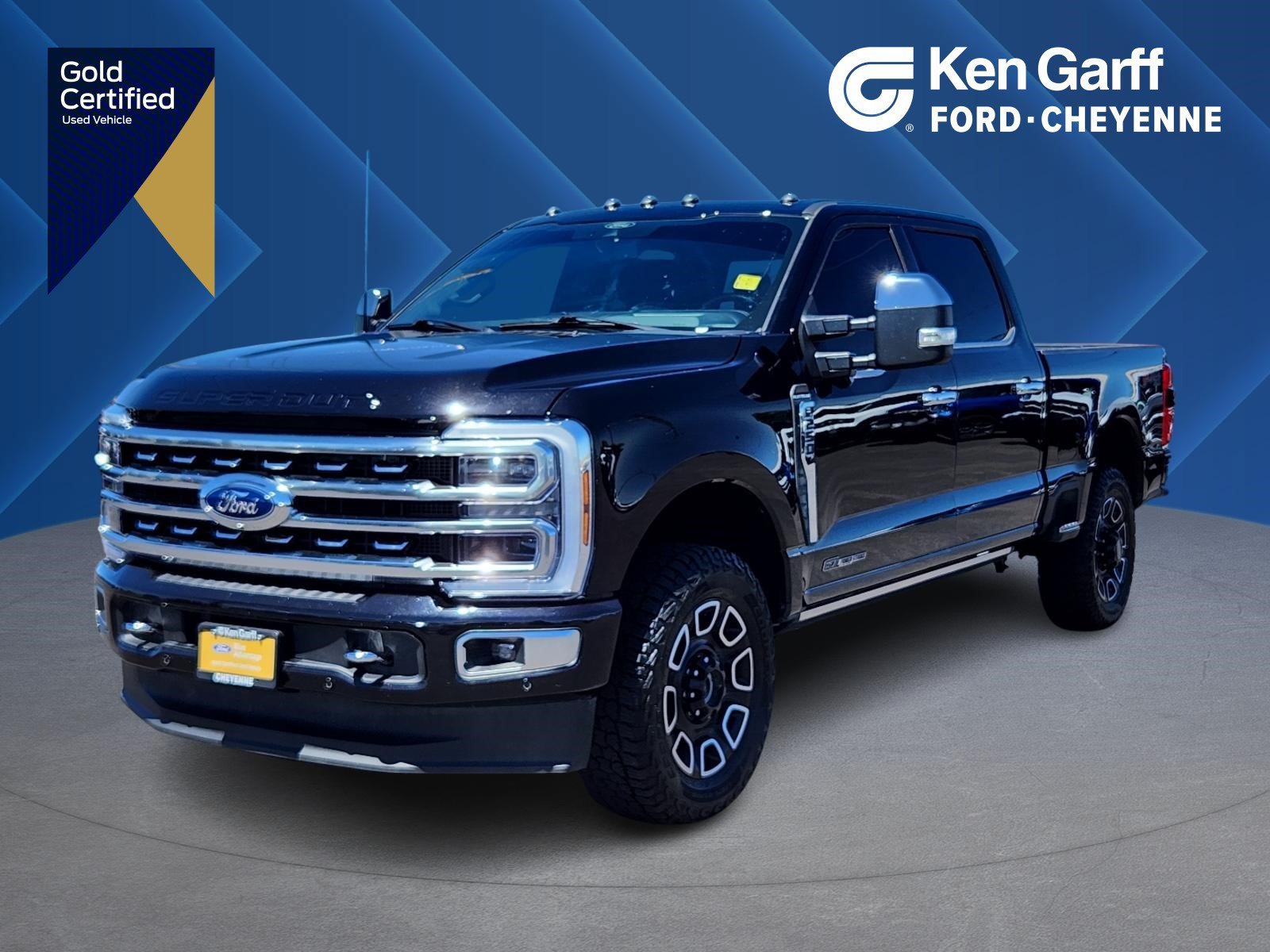 Used 2024 Agate Black Metallic Ford Platinum image 1