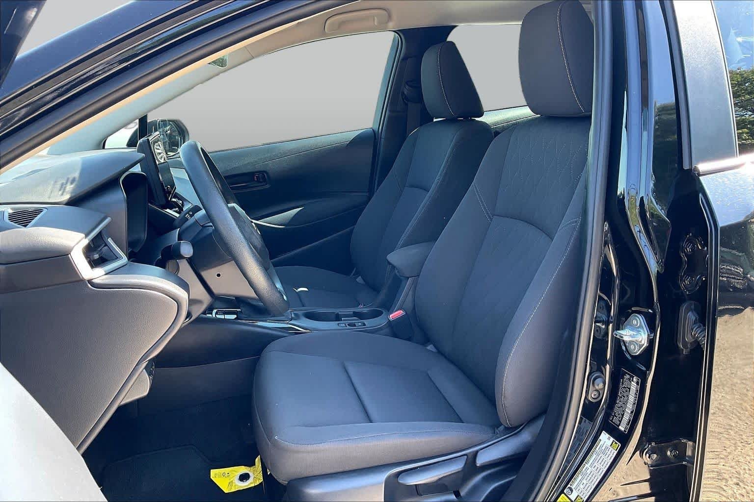 Used 2025 Midnight Black Metallic Toyota LE image 6