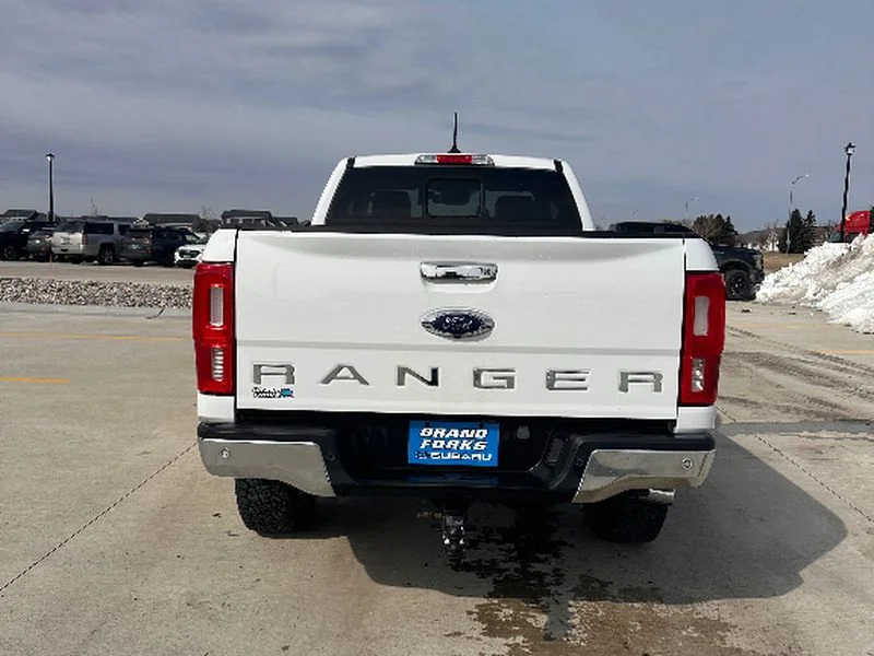 Used 2021 OXFORD WHITE Ford LARIAT image 6