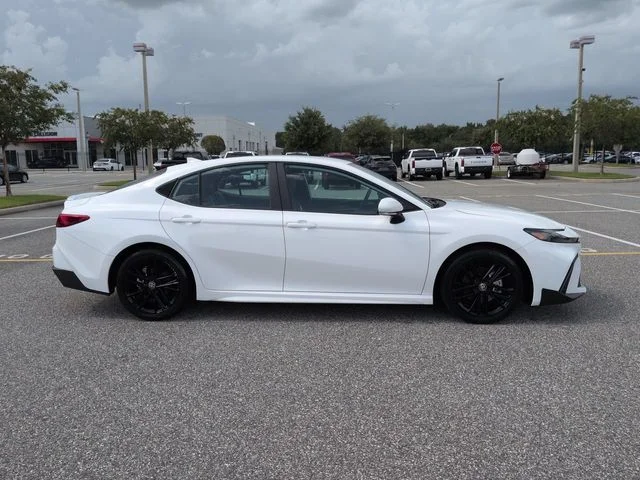Certified Used 2025 White Toyota SE image 3