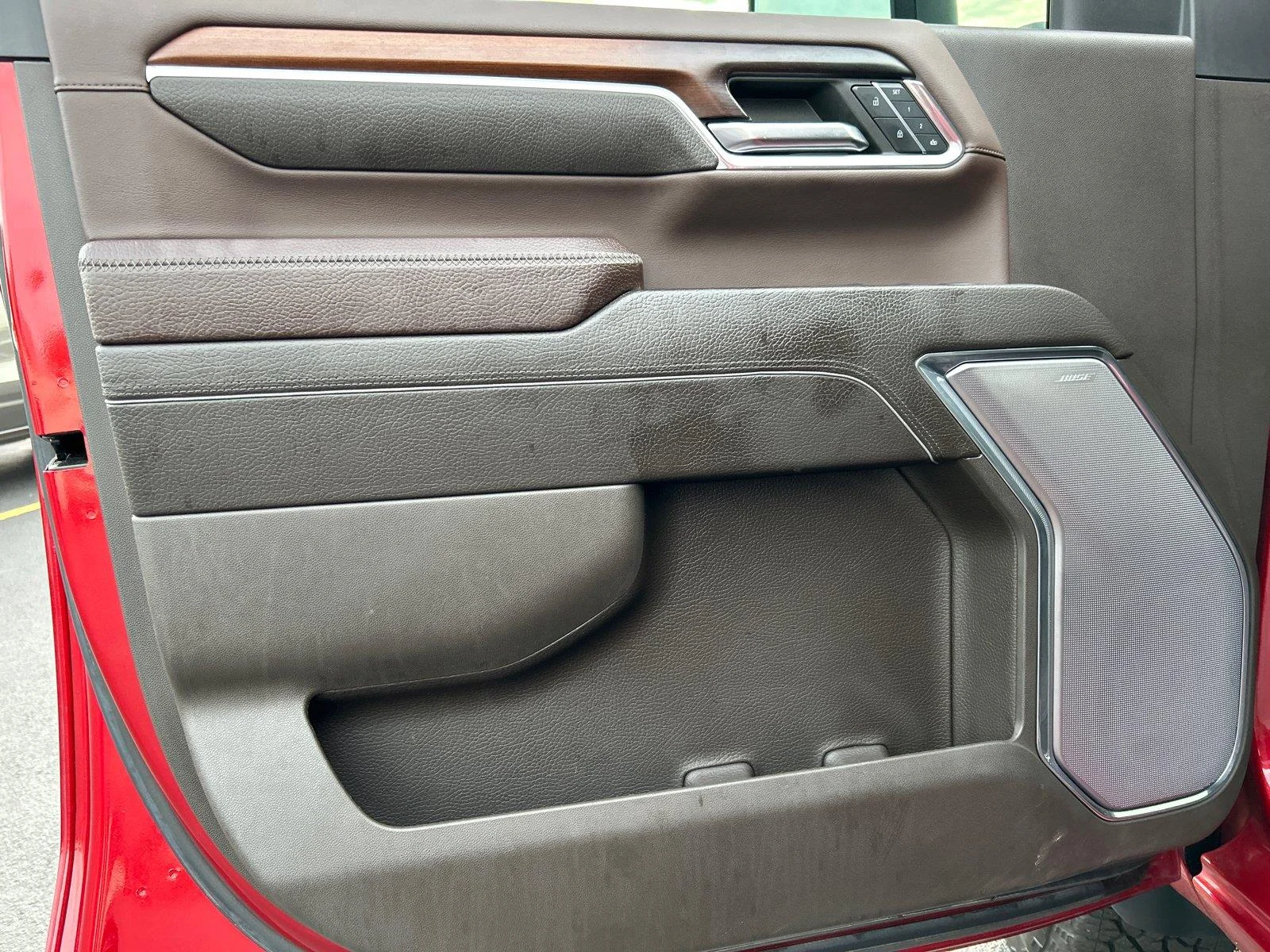 Used 2024 Volcanic Red Tintcoat GMC Denali image 19