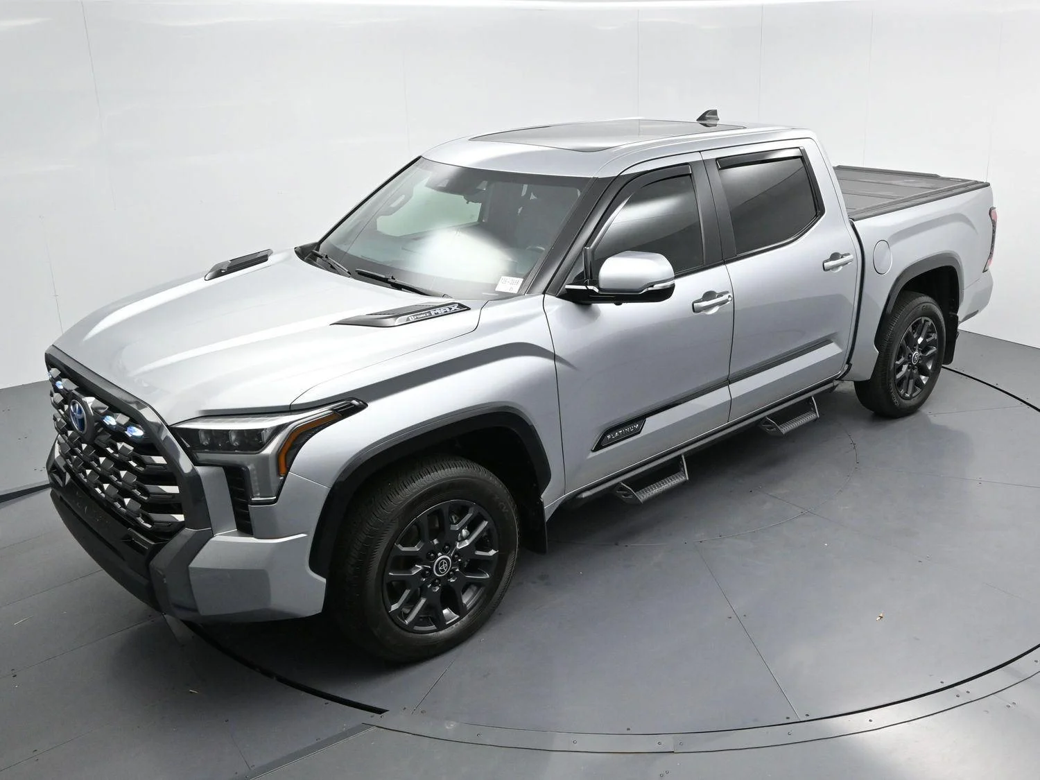 Used 2024 Celestial Silver Metallic Toyota Platinum Hybrid image 39