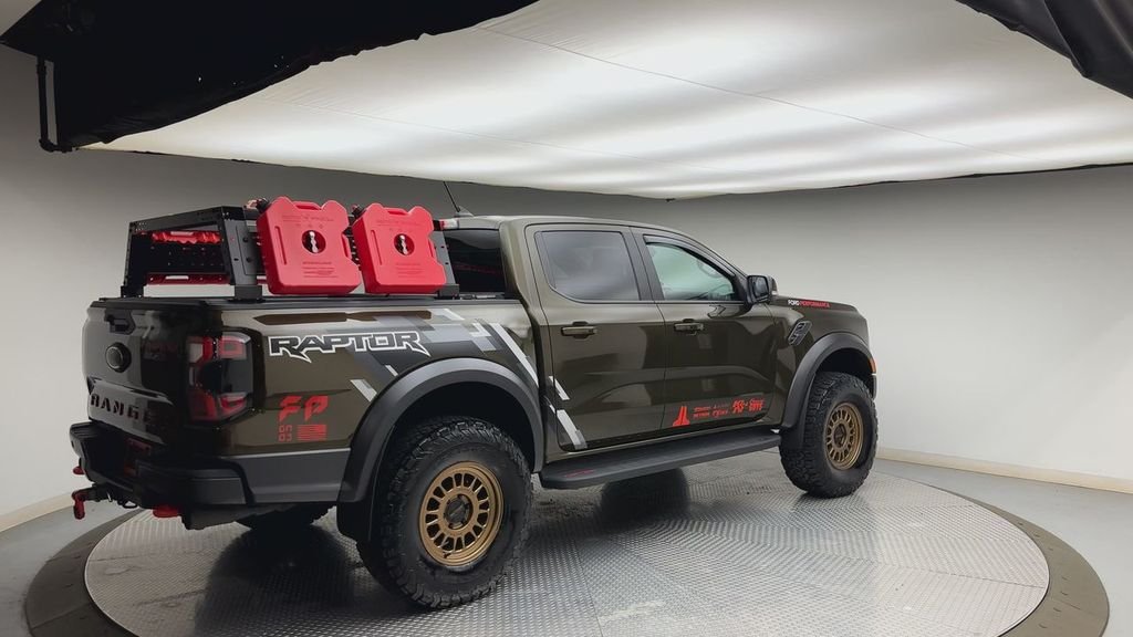 Used 2025 Green Metallic Ford Raptor image 2
