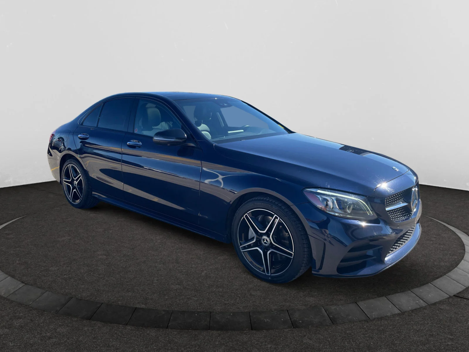 Used 2020 BLUE Mercedes-Benz 4DR SDN C300 4MAT image 6