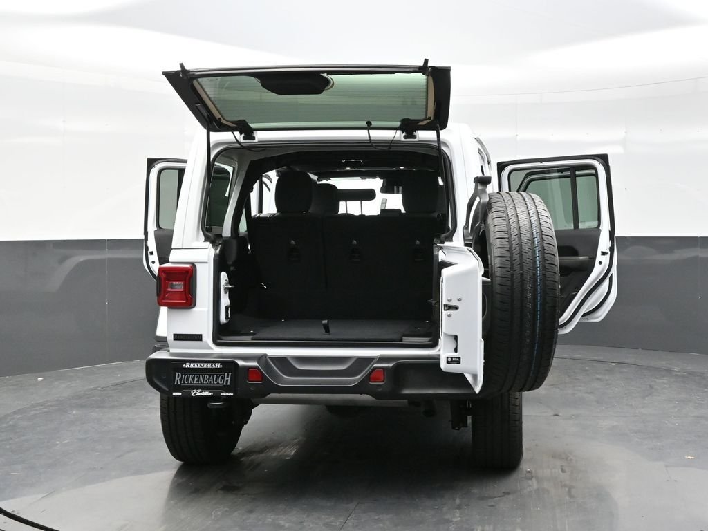 Used 2025 White Jeep Sahara 4xe image 43