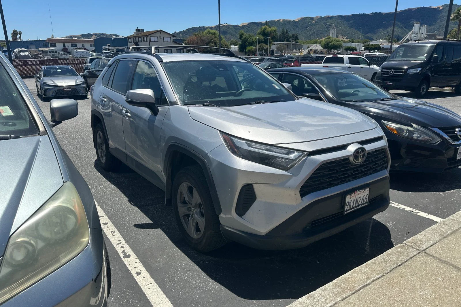 Used 2024 Silver Toyota XLE image 2