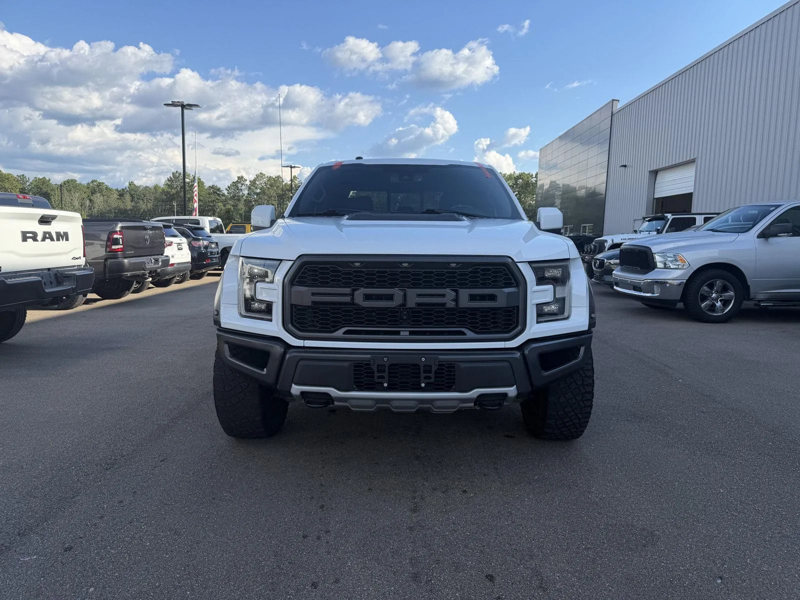 Used 2018 Oxford White Ford Raptor image 2
