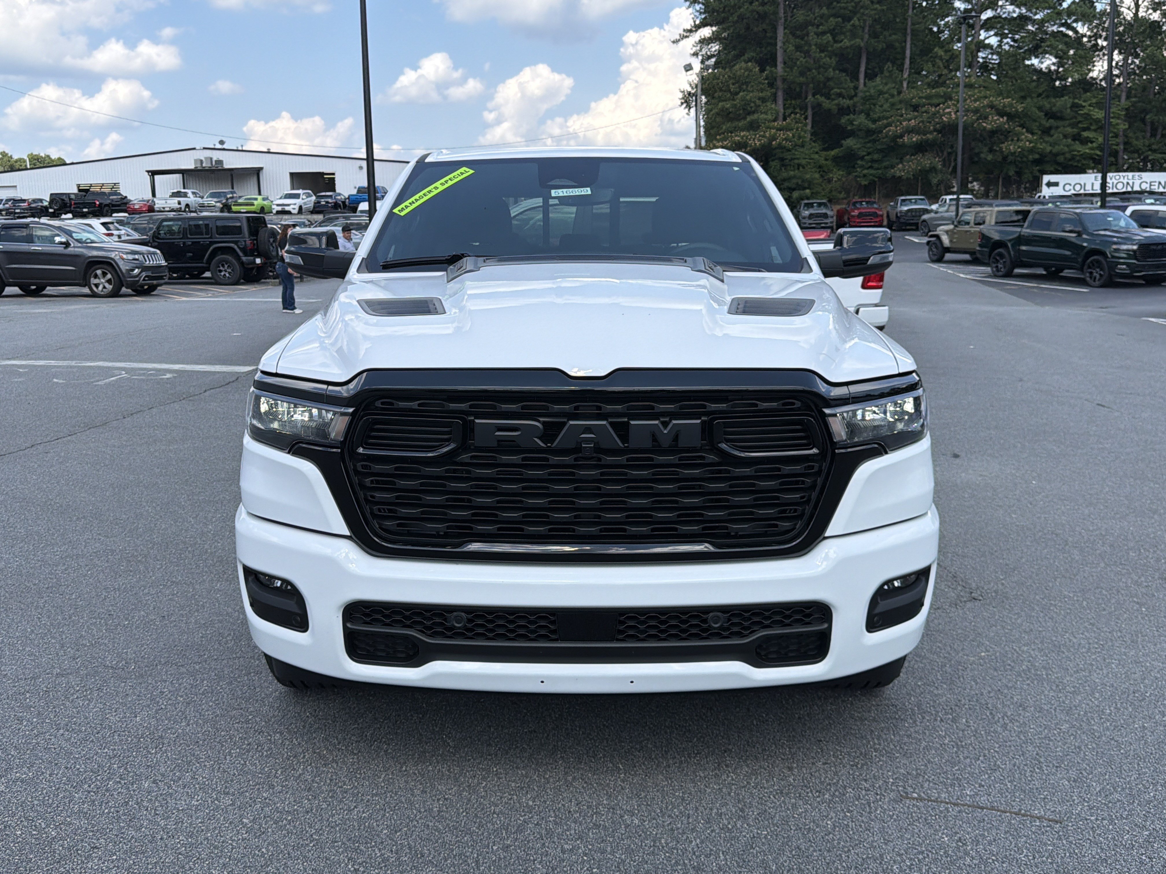 New 2026 Bright White Clearcoat Ram Big Horn image 2