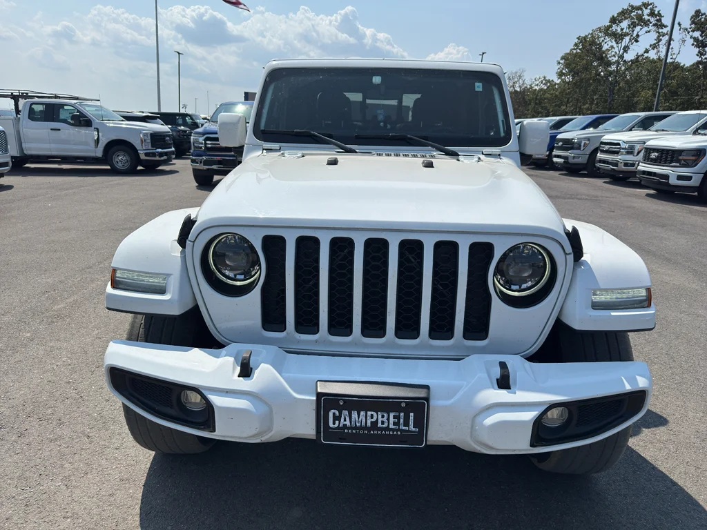 Used 2023 Bright White Clearcoat Jeep High Altitude image 2
