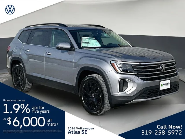 2026 Volkswagen Atlas 2.0T SE w/Technology