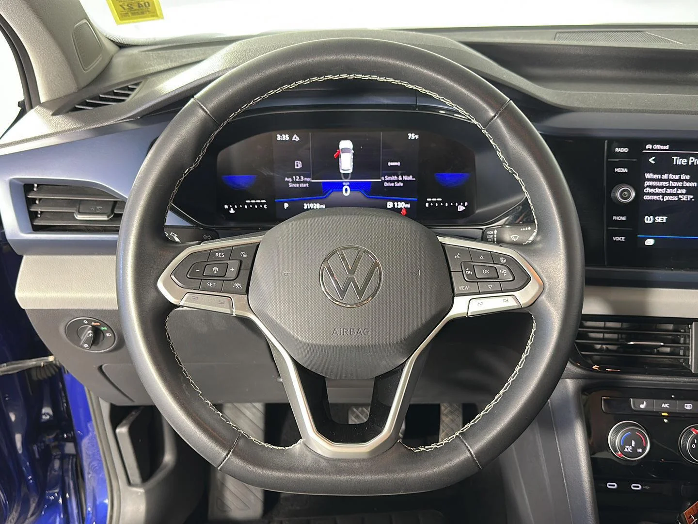 Used 2023 Dusk Blue Metallic Volkswagen SE image 3