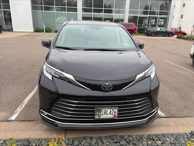 Certified Used 2021 MIDNIGHT BLACK METAL Toyota  image 2