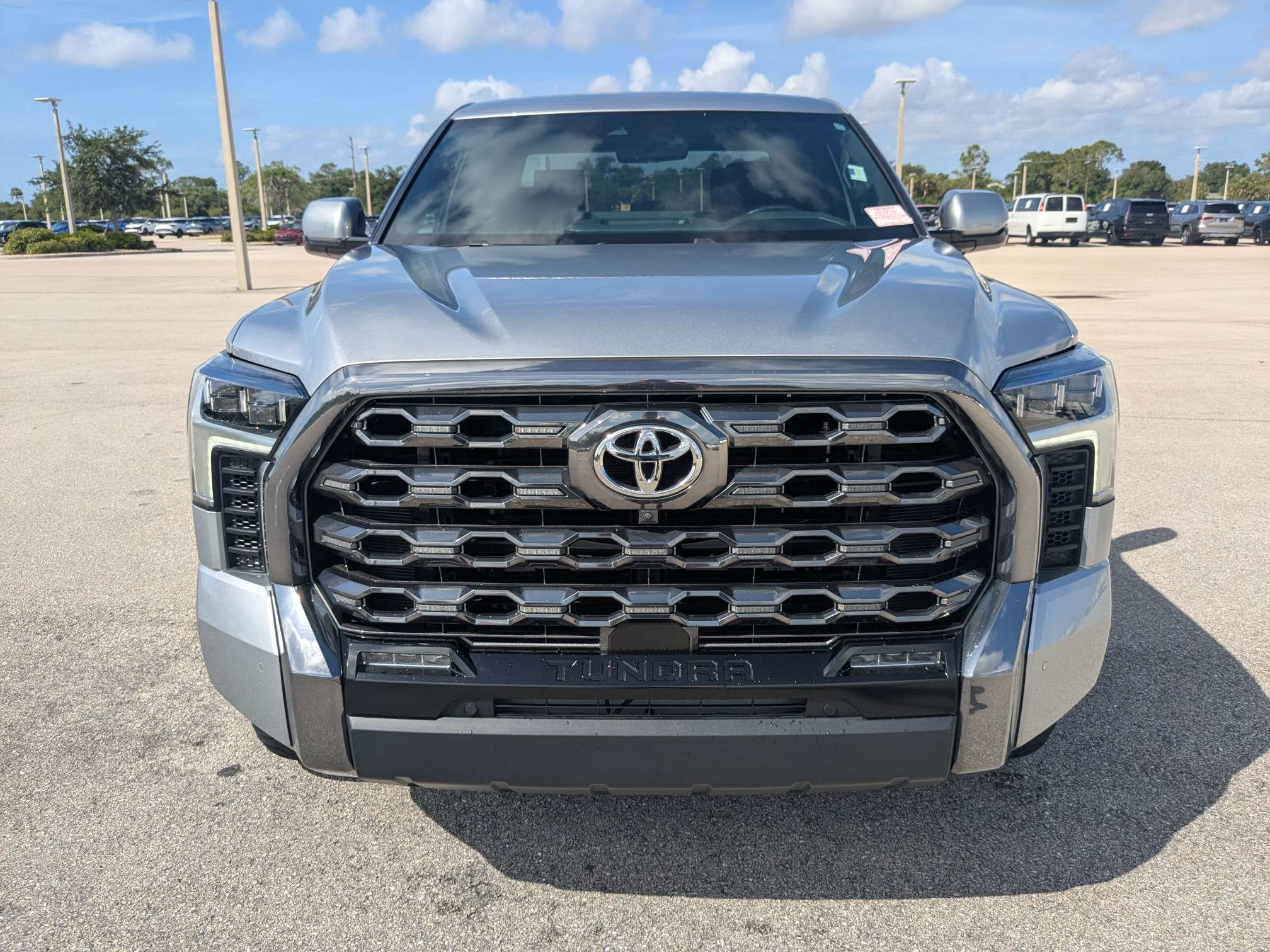 Used 2024 Celestial Silver Metallic Toyota Platinum image 4