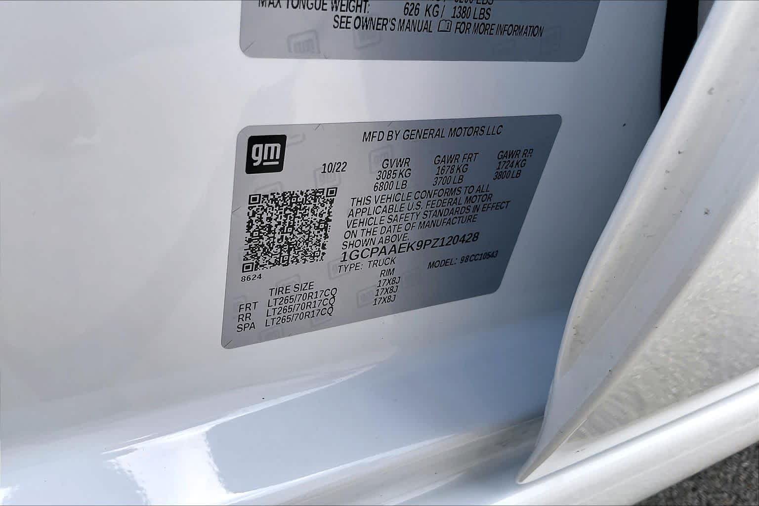 Used 2023 Summit White Chevrolet Work Truck image 32