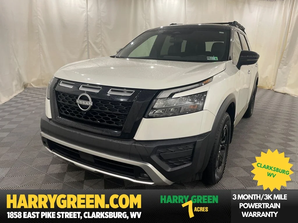 Used 2024 Pearl White Tricoat/Super Black Nissan Rock Creek image 1