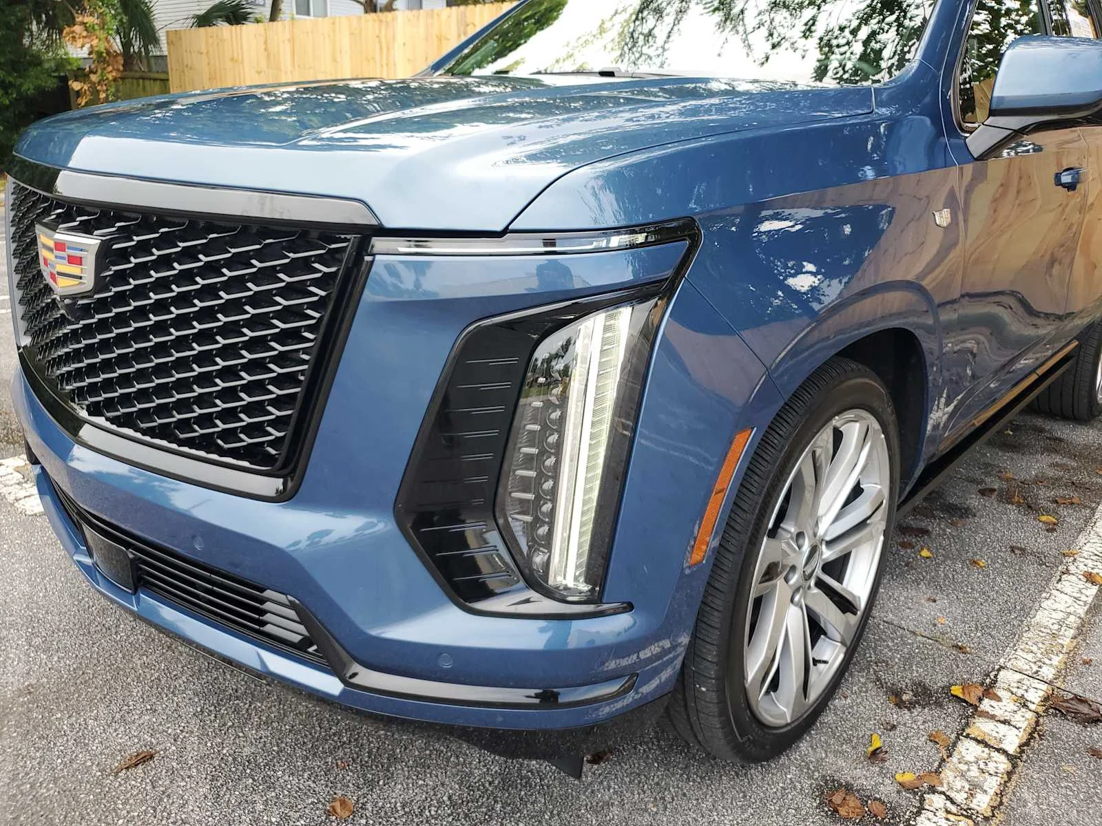 Used 2026 Deep Sea Metallic Cadillac Platinum Sport image 10