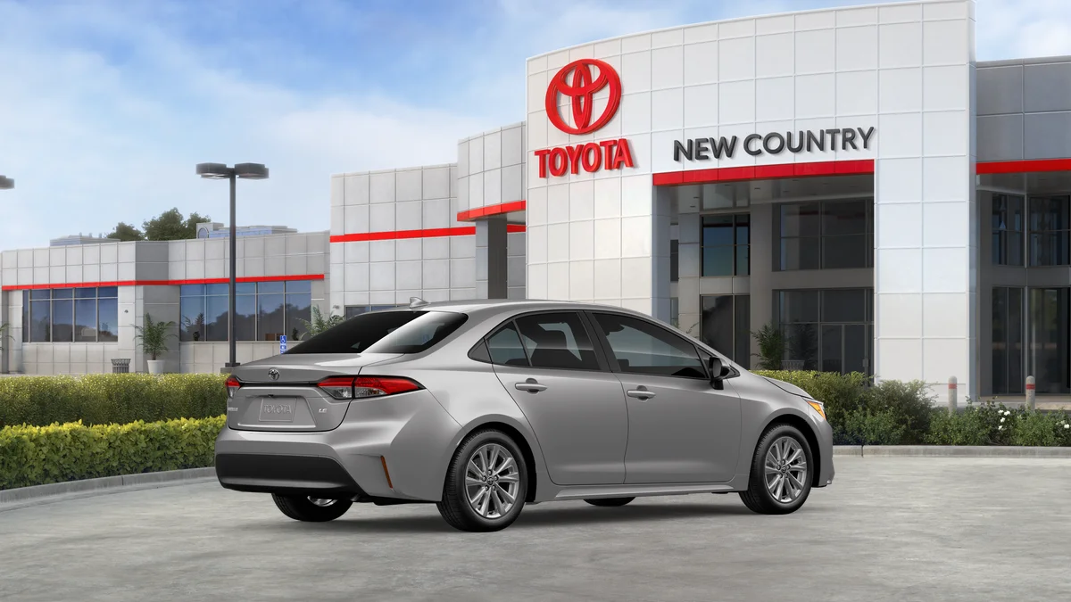 New 2026 Classic Silver Metallic Toyota LE image 10