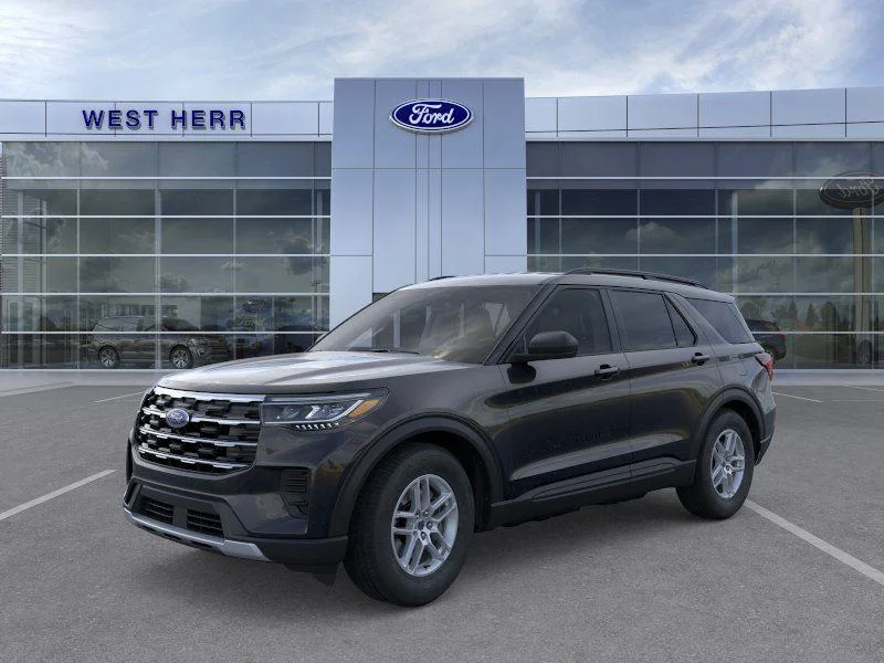 New 2026 Agate Black Metallic Ford Active image 2