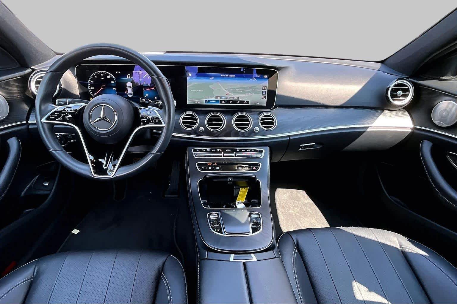 Certified Used 2022 BLACK Mercedes-Benz E 350 image 16