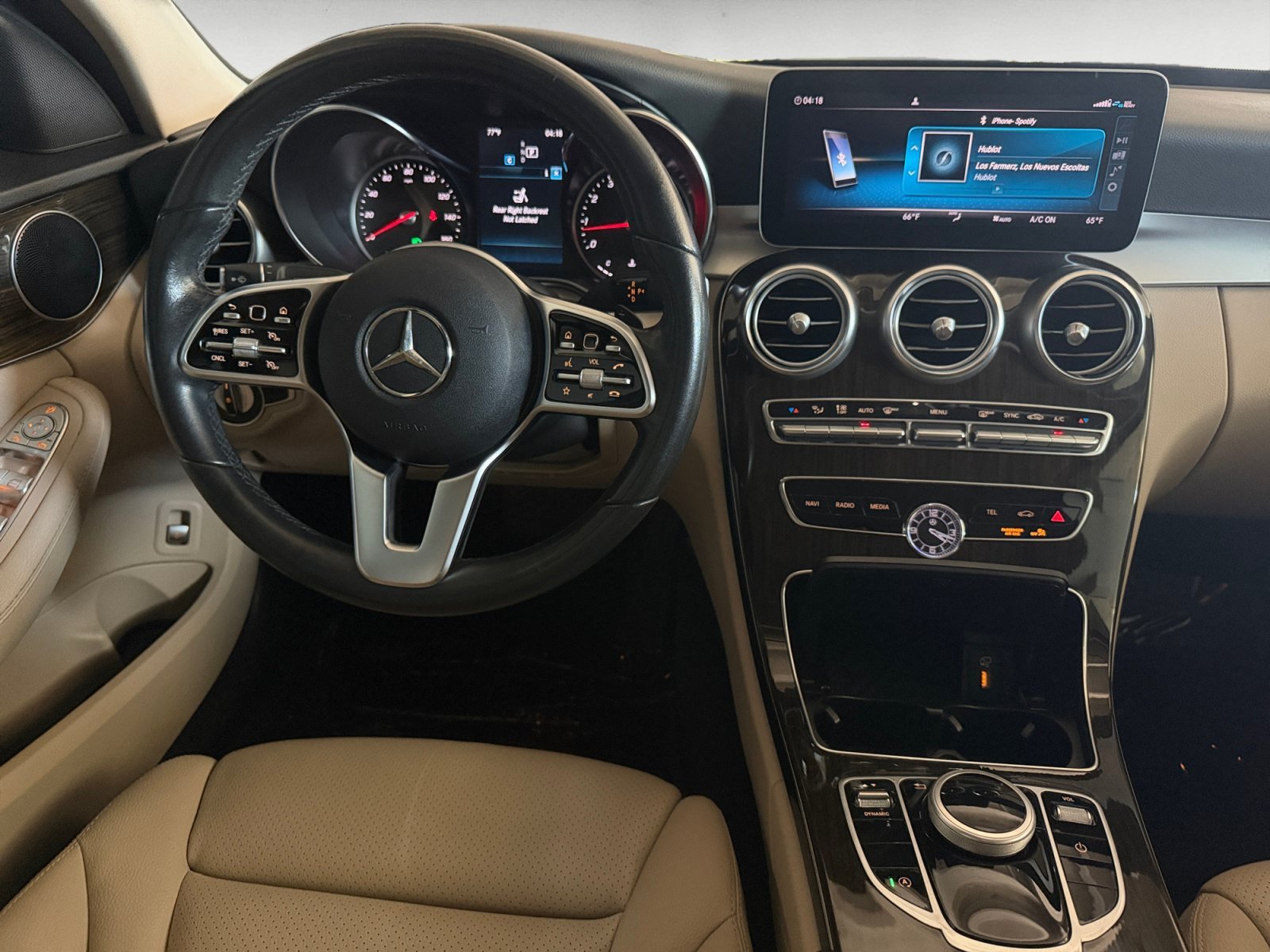 Used 2019 designo Diamond White Metallic Mercedes-Benz C 300 image 14