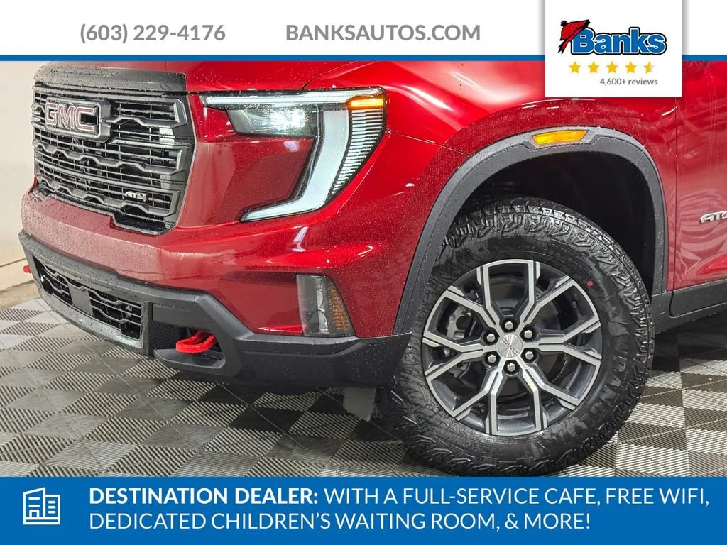 New 2026 Volcanic Red Tintcoat GMC AT4 image 3