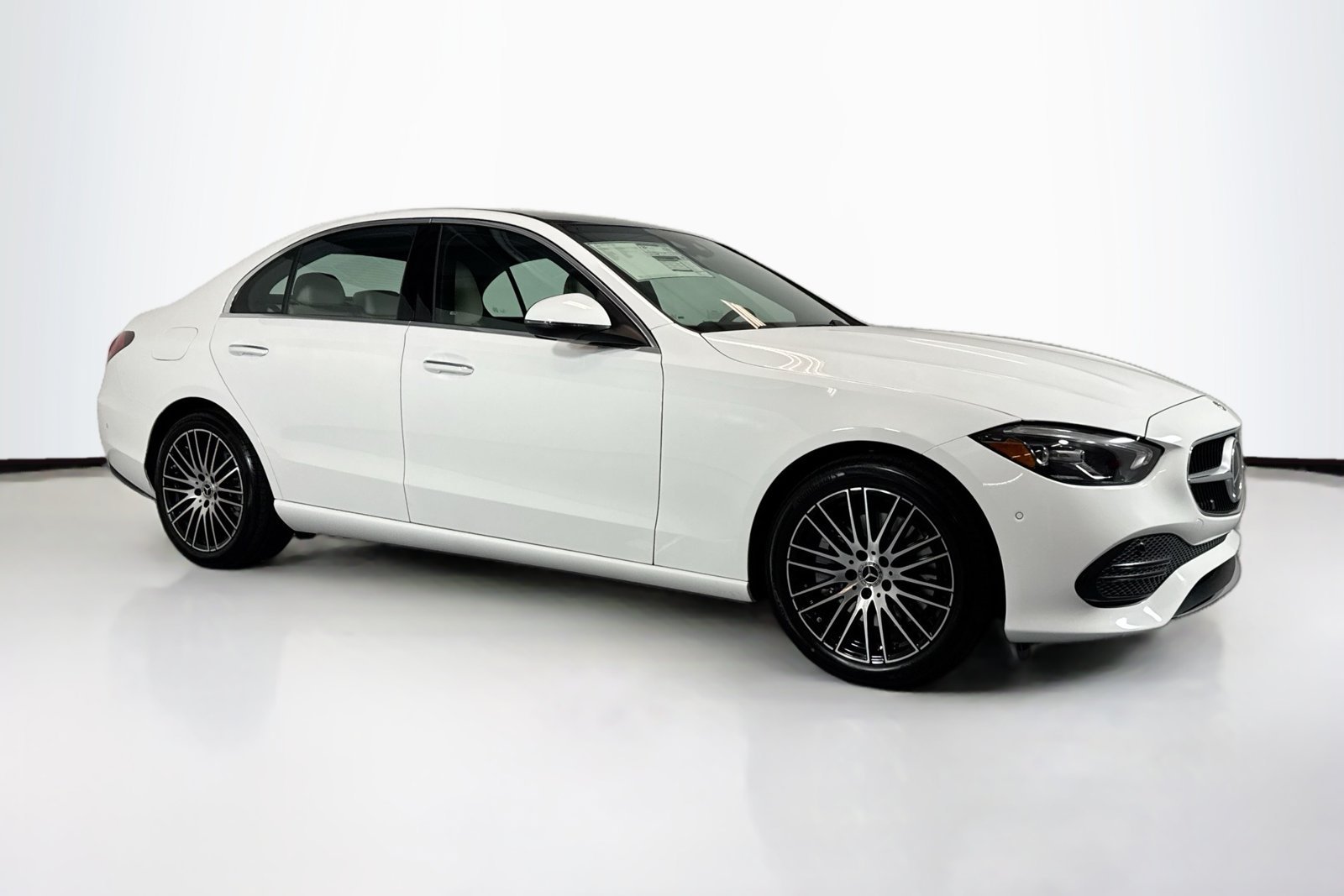 New 2026 Polar White Mercedes-Benz C 300 image 3